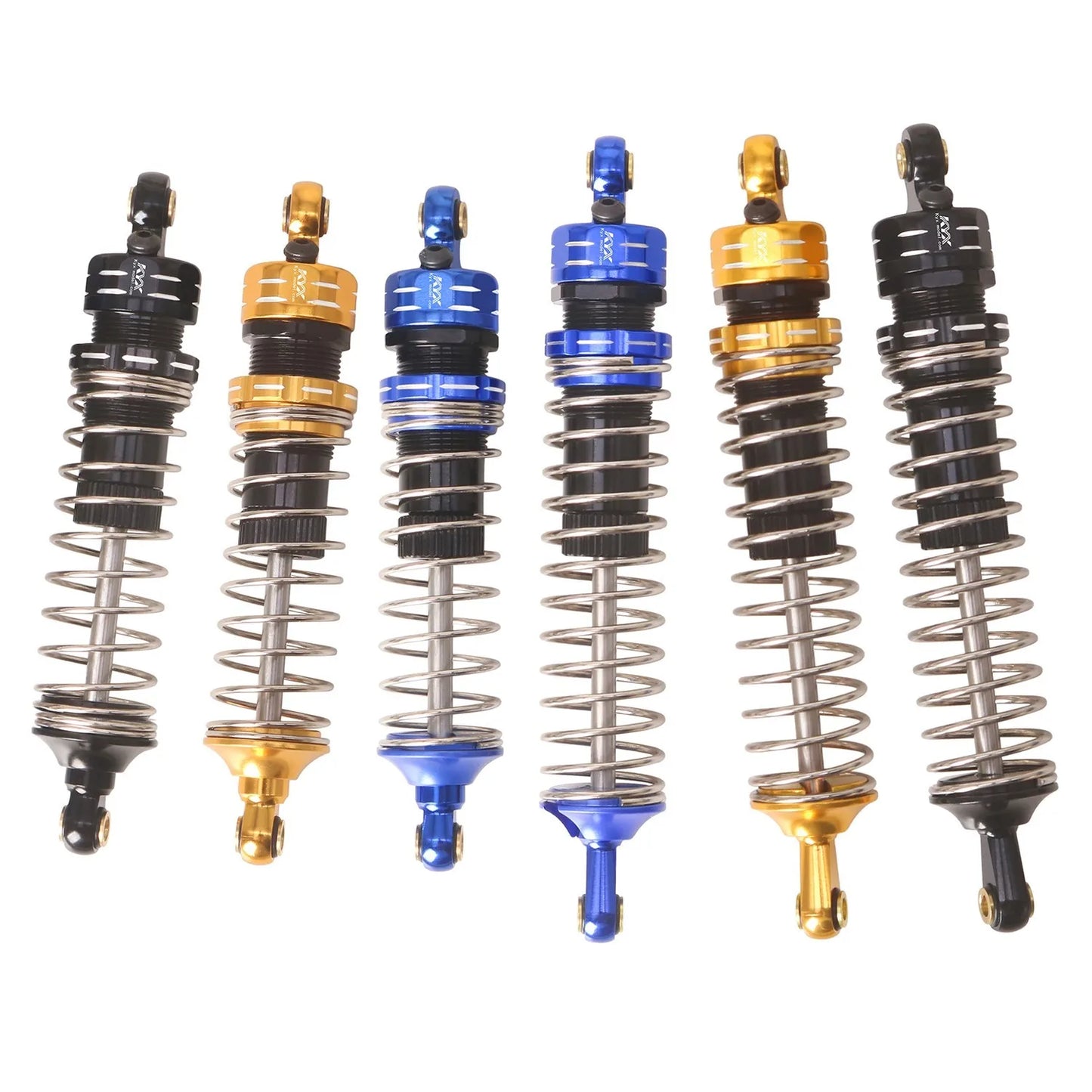 LCX Racing 1/10 RC Truck Aluminum Front Rear Shock Set Damper for Tamiya The Bigwig 2017 Upgrades Parts Accessories