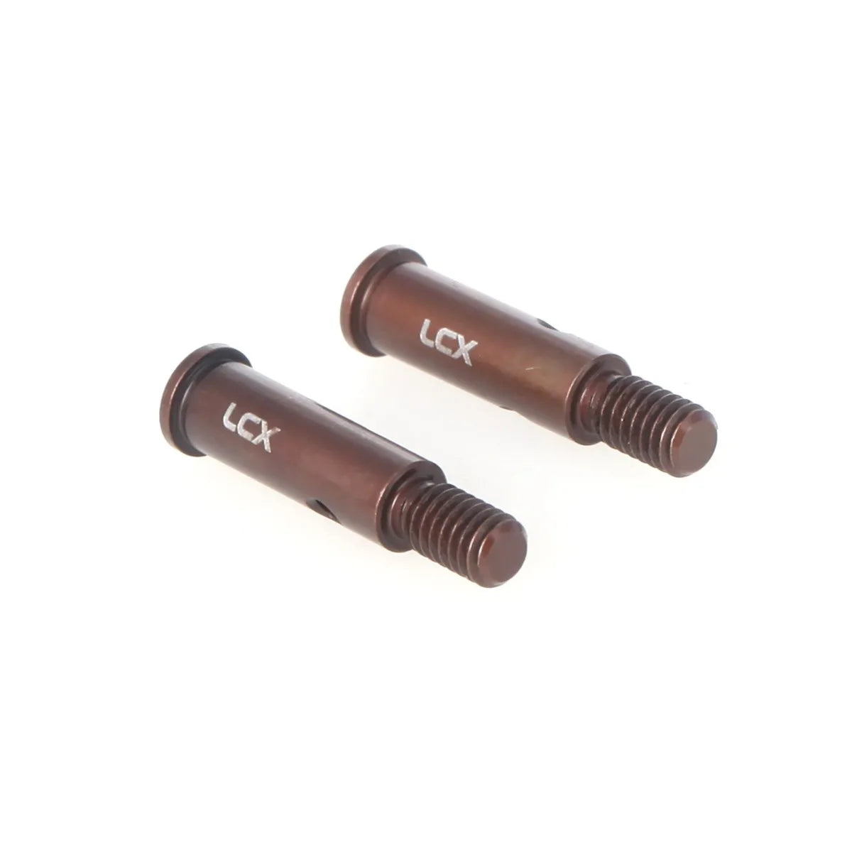 LCX Racing RC Car CNC Hard Steel Front Axles Freewheel Shafts for 1/10 LOSI 22S, Upgrades Parts Accessories