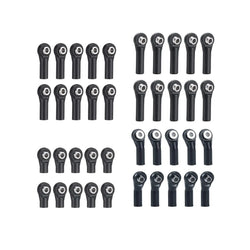 LCX Racing 1/10 RC Crawler Plastic Rod Ends Set Ball Joint 10pcs M3 Upgrades Parts Accessories for Axial SCX10 Traxxas TRX4
