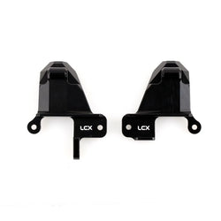 LCX Racing 1/10 RC Crawler Aluminum Front Shock Towers Suspension Shock Mount for Traxxas TRX4 Upgrades Parts Accessories