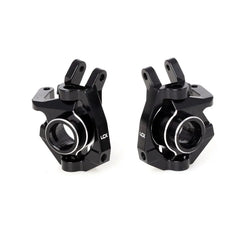LCX Racing 1/10 RC Truck Aluminum Front Spindle and Carrier Steering Knuckle Set for Losi Lasernut U4 Upgrades Parts Accessories
