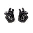 LCX Racing 1/10 RC Truck Aluminum Front Spindle and Carrier Steering Knuckle Set for Losi Lasernut U4 Upgrades Parts Accessories