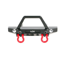 LCX Racing 1/10 RC Crawler Car CNC Aluminum Front Bumper for Axial SCX10 PRO Upgrades Parts Accessories