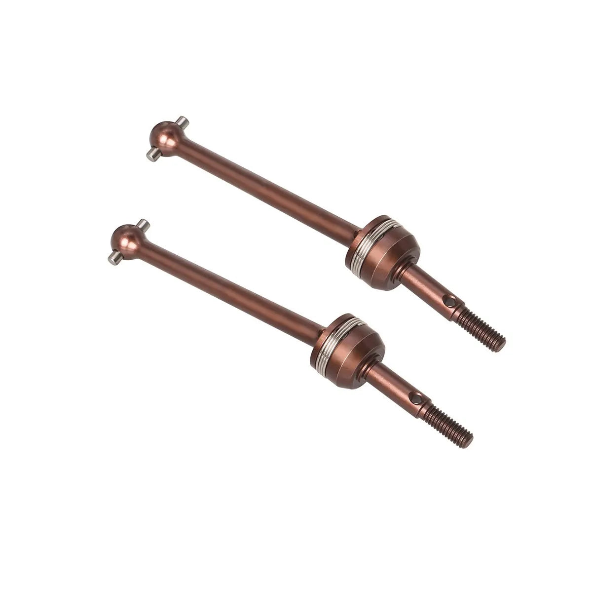 LCX Racing 1/10 RC Truck Hard Steel Rear Universal Drive Shaft CVD for Tamiya DT-02 DT-03 DT-04 DF-02 DF-03 TT-02B TT-02BR