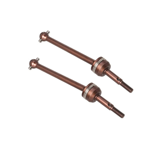 LCX Racing 1/10 RC Truck Hard Steel Rear Universal Drive Shaft CVD for Tamiya DT-02 DT-03 DT-04 DF-02 DF-03 TT-02B TT-02BR