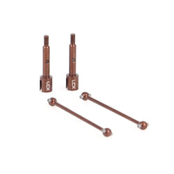 LCX Racing RC Buggy Car Hard Steel Rear Axle Drive Shaft for 1/16 1/18 Losi  Mini-B Mini-T Upgrades Parts Accessories