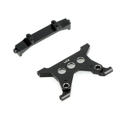 LCX Racing 1/10 RC Crawler Car CNC Aluminum Chassis Brace Battery Tray Mount for Axial SCX10 III Upgrades Parts Accessories