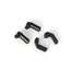 LCX Racing 1/10 RC Crawler Aluminum Front Rear Shock Mount Upper Adjustable Upgrades Parts Accessories for Traxxas TRX4