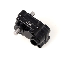 LCX Racing 1/10 RC Crawler Aluminum Transmission Transfer for Axial SCX10 II 90046 90047 Upgrades Parts Accessories