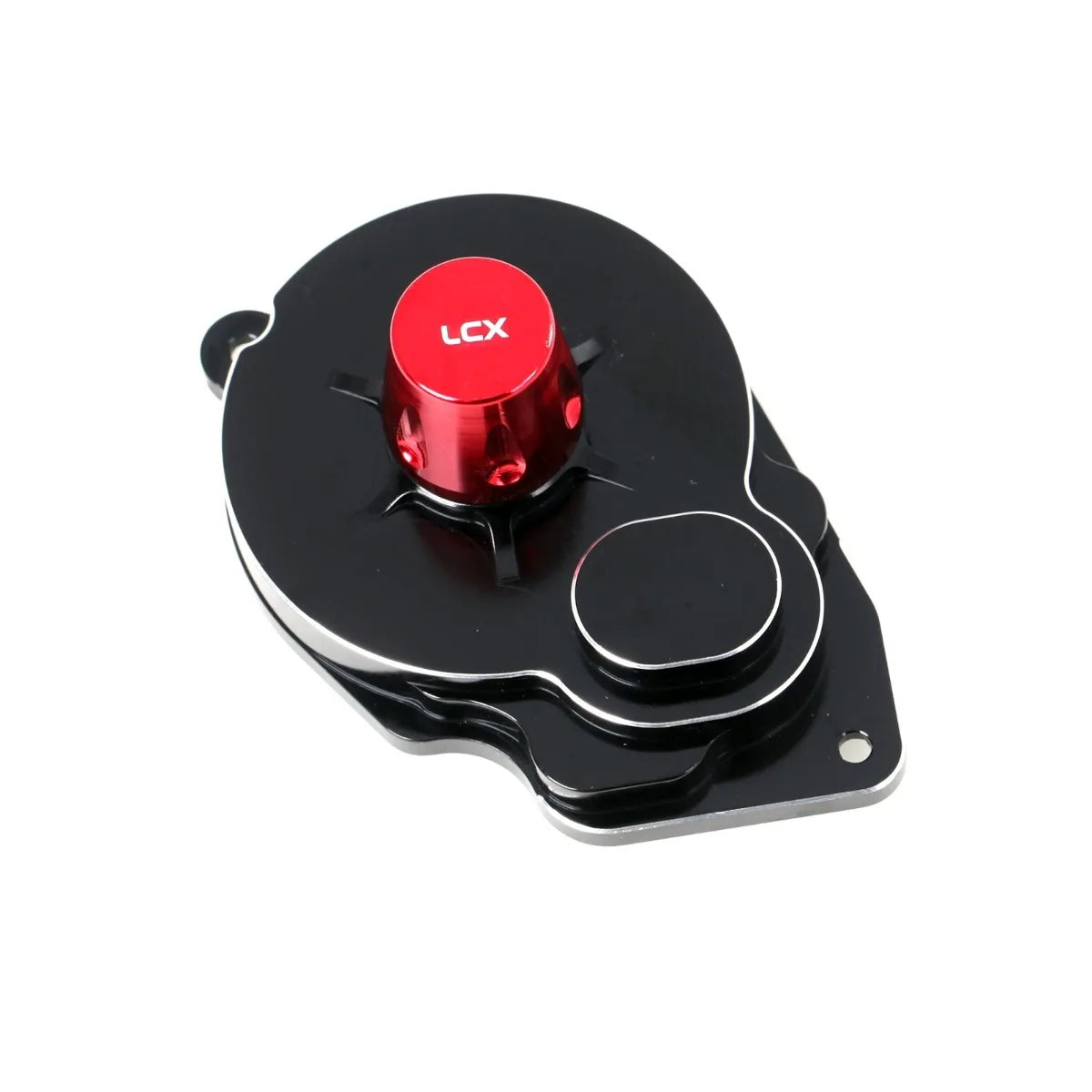 LCX Racing 1/10 RC Crawler Aluminum Transmission Housing Gearbox Cover for LOSI 1/10 22S Sprint Upgrades Parts Accessories