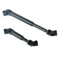 LCX Racing 1/24 RC Crawler Car Hard Steel Center Drive Shaft Set for Axial SCX24 Upgrades Parts Accessories