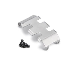 LCX Racing 1/24 RC Crawler Stainless Steel Chassis Guard Axle Guard Upgrades Parts Accessories for Axial SCX24 AX24