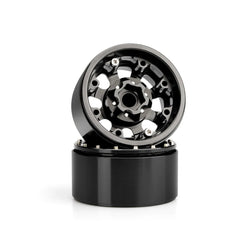 LCX Racing 1/10 RC Crawler Car Aluminum Beadlock 1.9" Wheel Rim for TRX4 TRX6 SCX10 II III UTB10 Gen8 Gen9 Upgrades Accessories