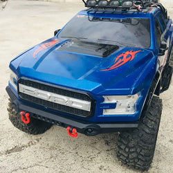 LCX Racing 1/10 RC Crawler 324mm Wheelbase ABS Hard Body Car Body Shell w/ Bumper for Traxxas TRX4 Upgrades Parts Accessories