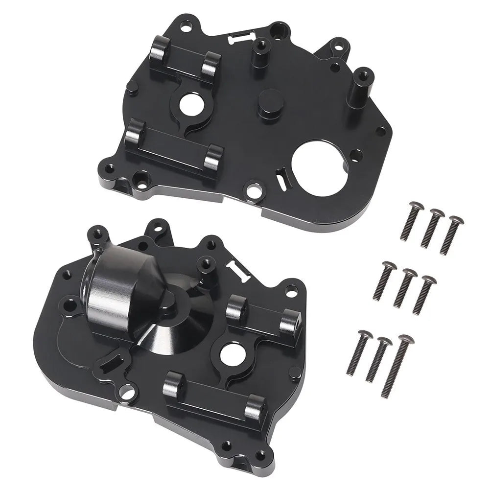 LCX Racing 1/10 Aluminum Rear Transmission Housing Gearbox Case for Tamiya Hotshot II The Bigwig 2017 Upgrades Parts Accessories