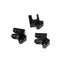 LCX Racing 1/10 RC Crawler CNC Aluminum Skid Plate Suspension Link Mount for Axial SCX10 III Upgrades Parts Accessories