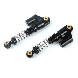 LCX Racing 1/24 RC Crawler Car Aluminum 37mm 2pcs Shock Absorber Suspension Damper for Axial SCX24 Upgrades Parts Accessories