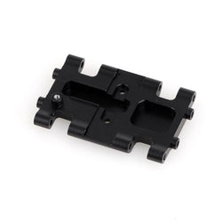 LCX Racing 1/24 RC Crawler Aluminum Skid Plate Transmission Mount for Axial AX24 XC-1 Upgrades Parts Accessories