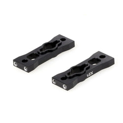 LCX Racing 1/18 RC Crawler Aluminum Front Rear Body Lock Plate Set for Losi Mini LMT Upgrades Parts Accessories