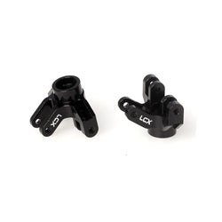 LCX Racing 1/18 RC Crawler Aluminum Front Axle Steering Knuckle Set for Losi Mini LMT Upgrades Parts Accessories