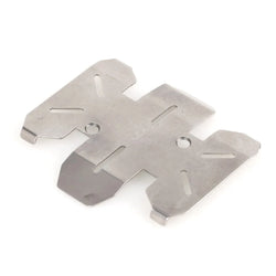 LCX Racing 1/10 RC Crawler Car Stainless Chassis Skid Plate Guard Chassis Armor for Axial SCX10 PRO Upgrades Parts Accessories