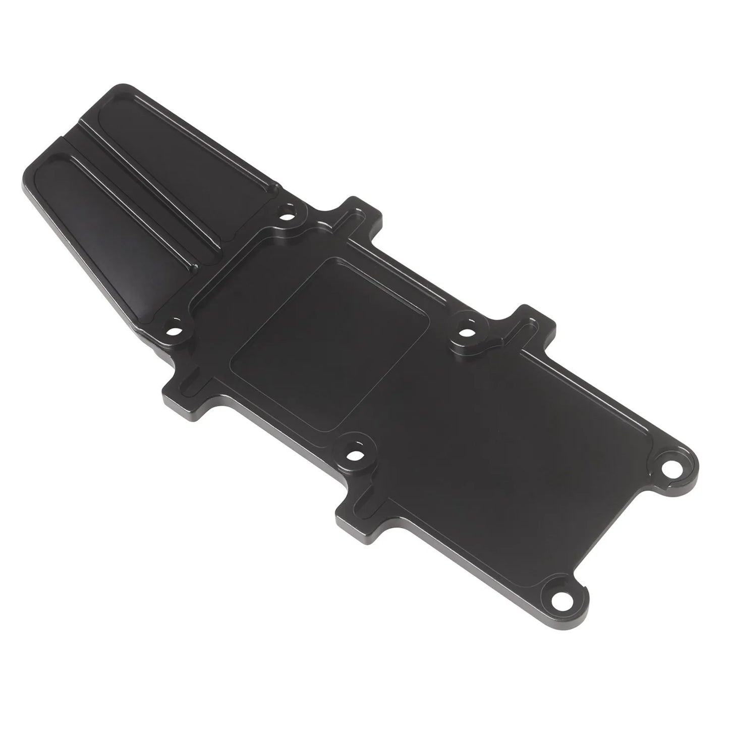 LCX Racing 1/10 RC Truck Aluminum Rear Skid Plate Underguard for Tamiya Hornet EVO Grasshopper Upgrades Parts Accessories