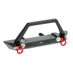 LCX Racing 1/10 RC Crawler Aluminum Front Bumper for Traxxas TRX4 TRX6 Axial SCX10 II III PRO Gen8 Upgrades Parts Accessories