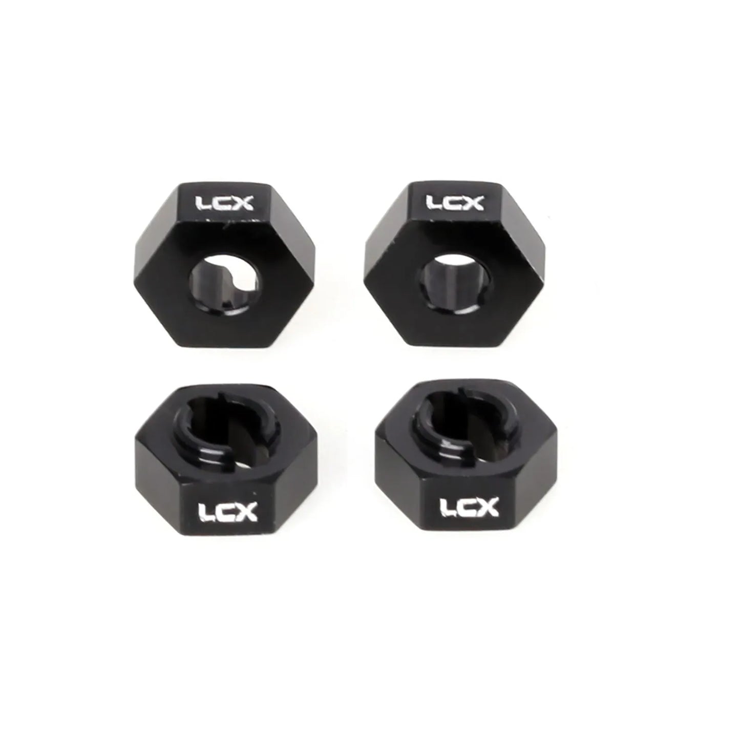 LCX Racing RC Car CNC Aluminum Wheel Hex Set Wheel Adapter for 1/24 1/28 Losi  Micro-B Micro-T Upgrades Parts Accessories