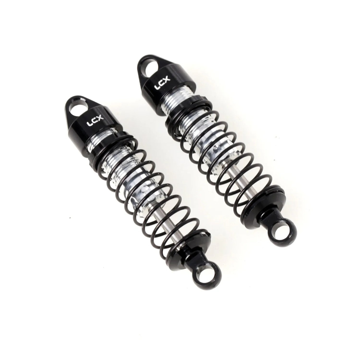 LCX Racing RC Car CNC Aluminum Front Rear Suspension Shock Set Damper for LOSI 1/24 Micro-B Buggy, Upgrades Parts Accessories