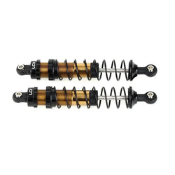 LCX Racing 1/10 RC Crawler 100mm 2pcs Shock Absorber Suspension Damper for TRX4 TRX6 SCX10 II III PRO UTB10 Gen8 Gen9 Upgrades