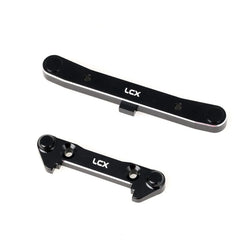 LCX Racing 1/10 RC Truck Aluminum Front Rear Pin Mount Cover Set for Losi Lasernut U4 Upgrades Parts Accessories