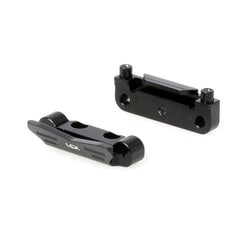 LCX Racing RC Truck Aluminum Suspension Front Bulkhead Rear Pin Mount Upgrades Parts Accessories for 1/24 LOSI Micro-B Buggy