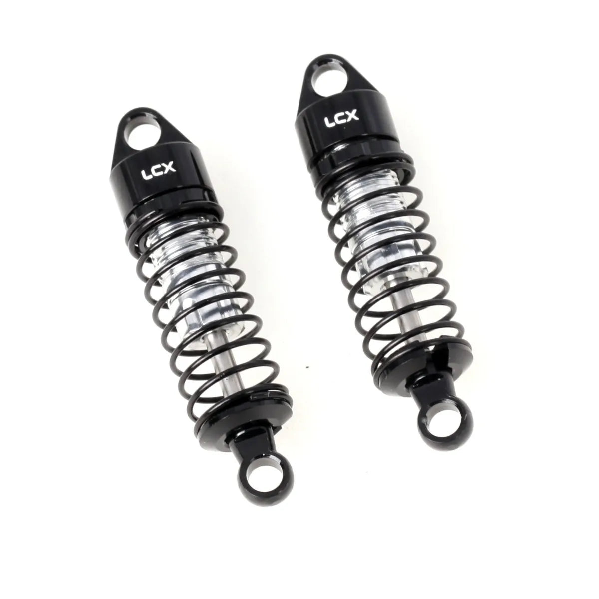 LCX Racing RC Car CNC Aluminum Front Rear Suspension Shock Set Damper for LOSI 1/24 Micro-B Buggy, Upgrades Parts Accessories