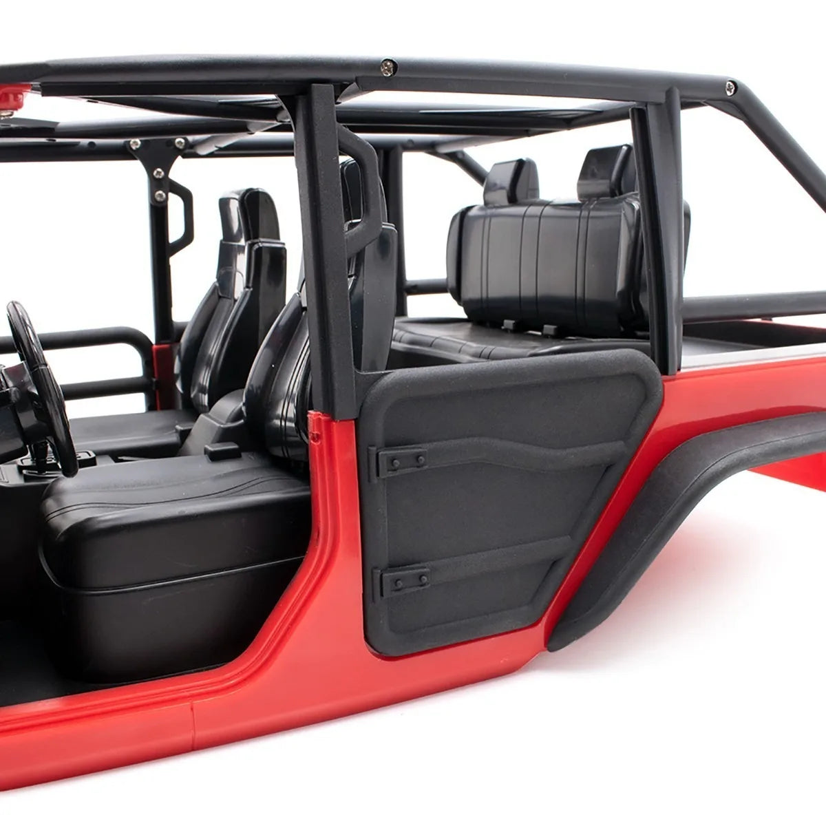 LCX Racing 1/10 RC Crawler Car DIY Nylon Car Doors for Axial SCX10 II 90046 90047 Body Upgrades Parts Accessories