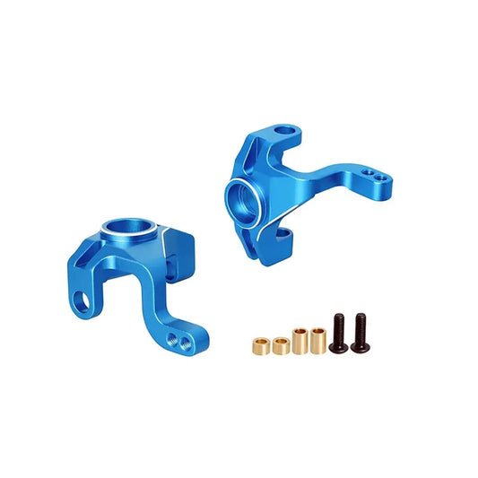 LCX Racing 1/10 RC Truck Aluminum Front Steering Knuckle for Tamiya XV-02 PRO Upgrades Parts Accessories