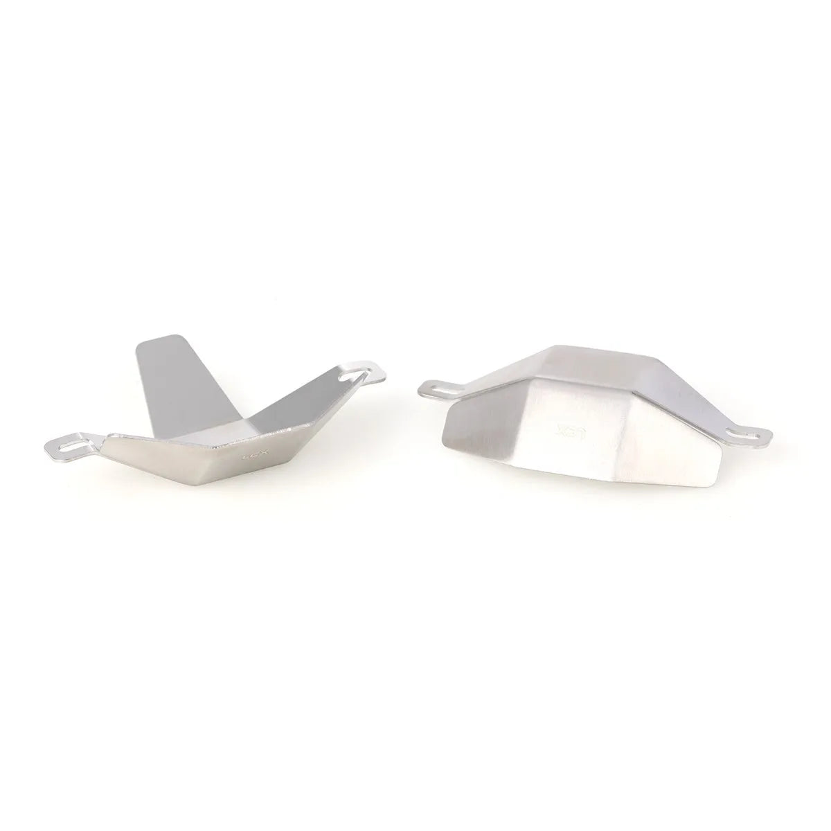 LCX Racing 1/8 RC Crawler Stainless Steel Front Rear Axle Guard Chassis Armor for Axial AXP8 Gilamon Upgrades Parts Accessories