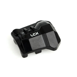 LCX Racing 1/10 RC Crawler Aluminum Front Rear Axle Differential Cover for Traxxas TRX4 TRX6 Upgrades Parts Accessories