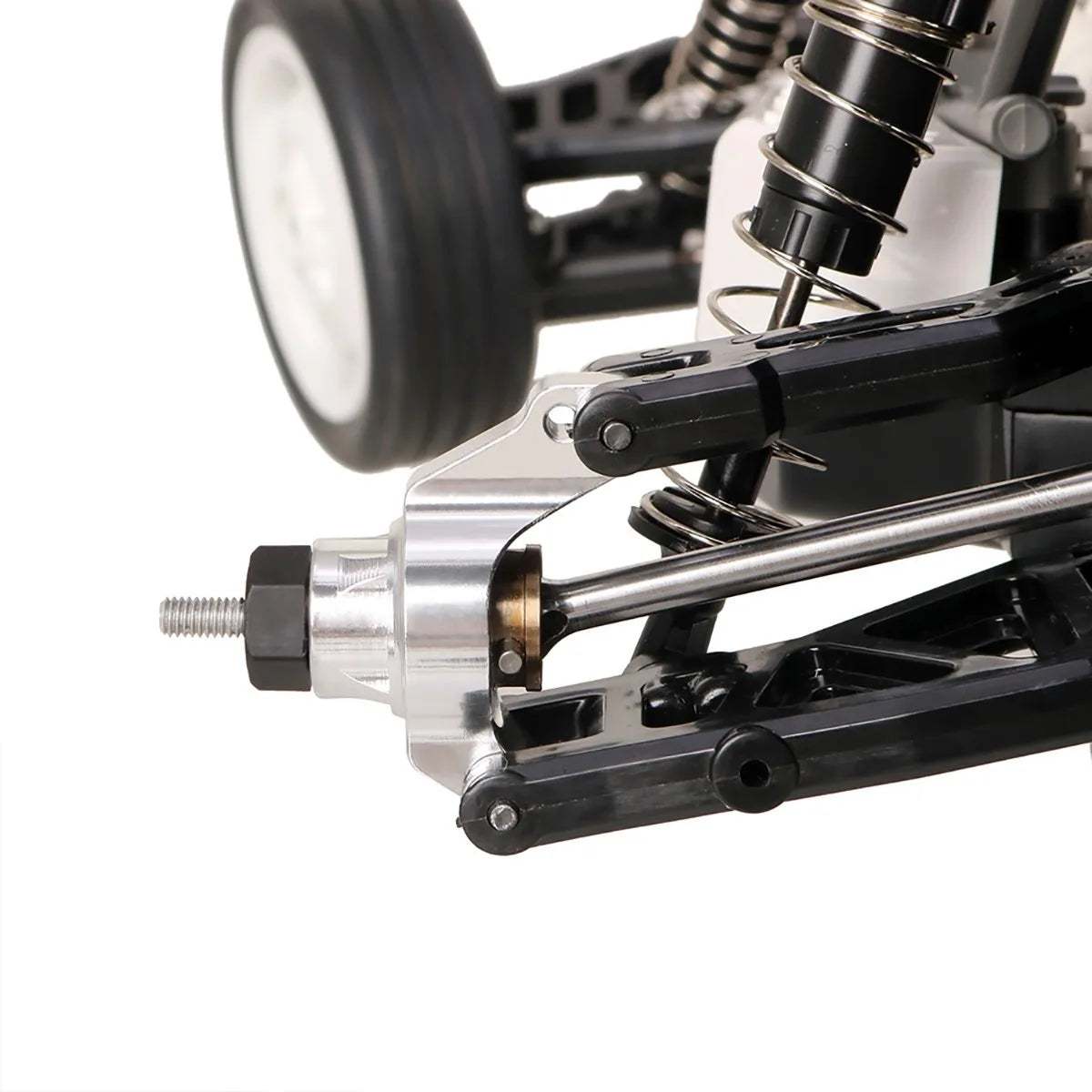 LCX Racing 1/10 RC Truck Car Rear Hub Set Rear Carriers for Tamiya DT-04 Fighter NXGEN Upgrades Parts Accessories