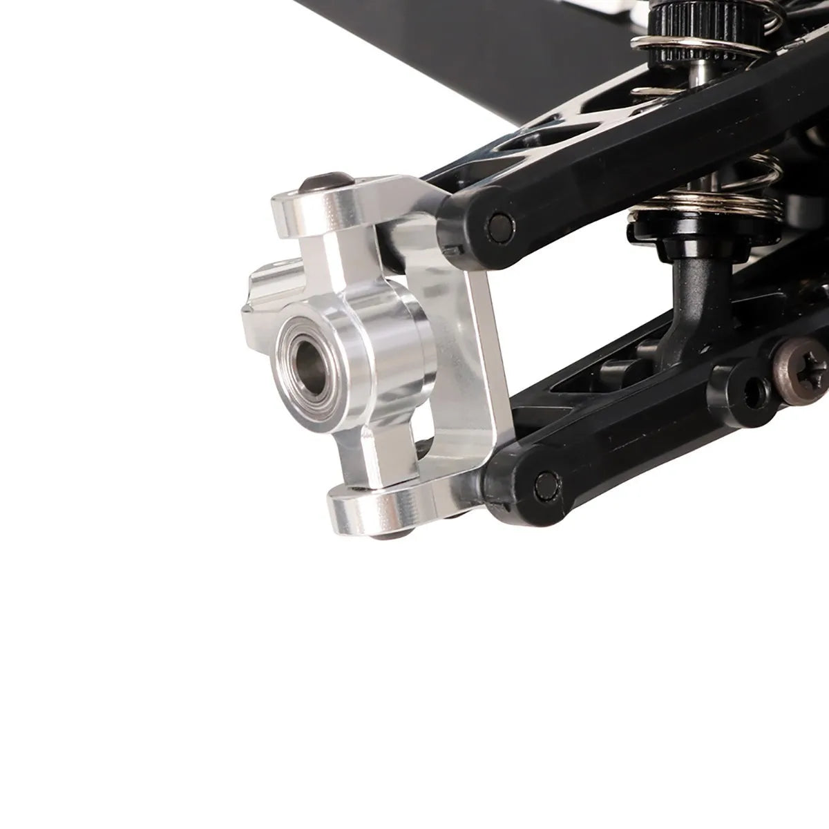 LCX Racing 1/10 RC Truck Car Front Steering Knuckles for Tamiya DT-04 Fighter NXGEN Upgrades Parts Accessories