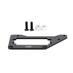 LCX Racing 1/10 RC Crawler CNC Aluminum Front Axle Servo Mount for Axial SCX10 PRO Upgrades Parts Accessories