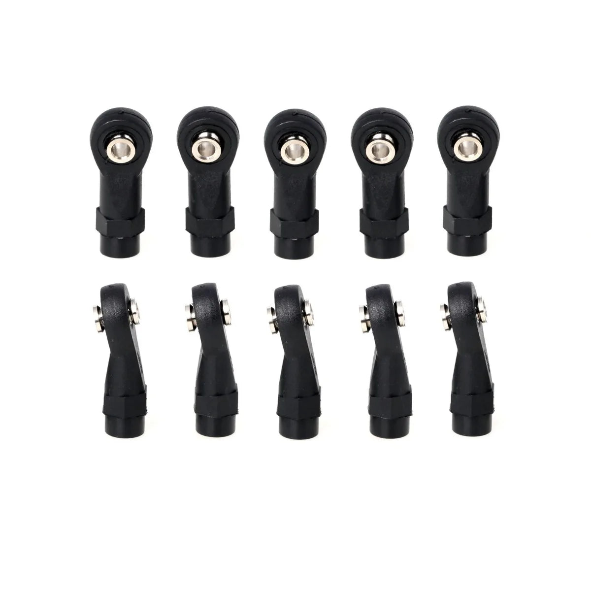 LCX Racing 1/10 RC Crawler Nylon Rod Ends M4 Ball Joint for TRX4 TRX6 SCX10 II III PRO UTB10 Capra RBX10 AXP8 Upgrades Parts