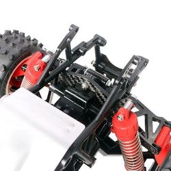 LCX Racing 1/10 RC Truck Car Carbon Fiber Rear Shock Tower Shock Stay for Tamiya Hotshot II Upgrades Parts Accessories