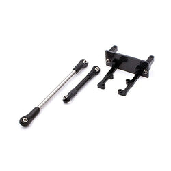 LCX Racing 1/10 RC Crawler Car Aluminum Battery Tray Servo Mount DIY for Axial SCX10 II 90046 90047 Upgrades Parts Accessories