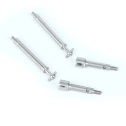 LCX Racing 1/24 RC Crawler Car Stainless Steel Front Axle CVD Drive Shaft for Axial SCX24 AX24 Upgrades Parts Accessories