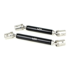 LCX Racing 1/10 RC Crawler Car Stainless Steel Center Drive Shaft Set for Traxxas TRX4 Upgrades Parts Accessories