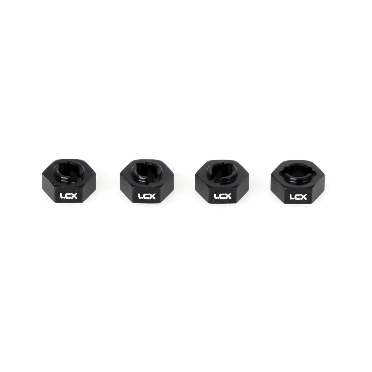 LCX Racing RC Car CNC Aluminum Wheel Hex Set Wheel Adapter for 1/24 1/28 Losi  Micro-B Micro-T Upgrades Parts Accessories
