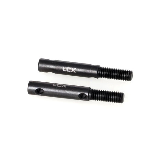 LCX Racing 1/8 Hard Steel Portal Stub Axle Drive Shaft for Axial AXP8 Gilamon Upgrades Parts Accessories