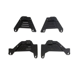 LCX Racing 1/10 RC Crawler Car Aluminum Front Rear Shock Tower Set Shock Mount for Axial SCX10 III Upgrades Parts Accessories