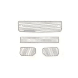 LCX Racing 1/10 RC Crawler Stainless Steel Front Grille 4pcs for Traxxas TRX6 Upgrades Parts Accessories