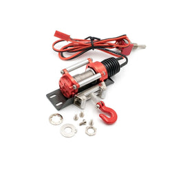 LCX Racing 1/10 RC Crawler CNC Aluminum Winch for TRX4 TRX6 SCX10 II III PRO Upgrades Parts Accessories